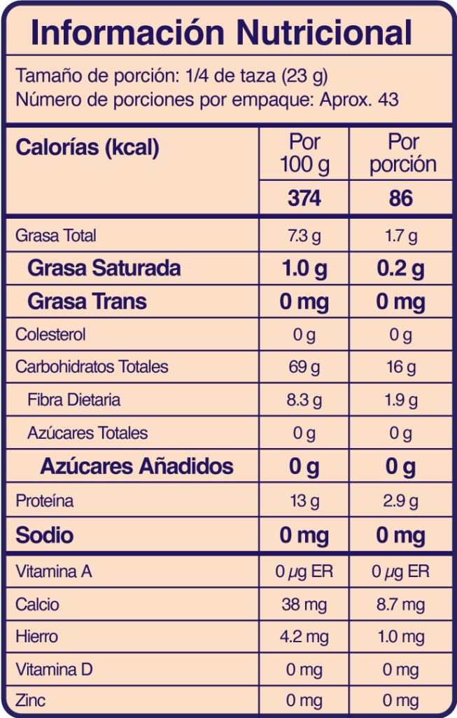 Harina de Avena 1000gr.