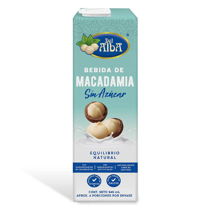 Bebida Vegetal De Nueces De Macadamia