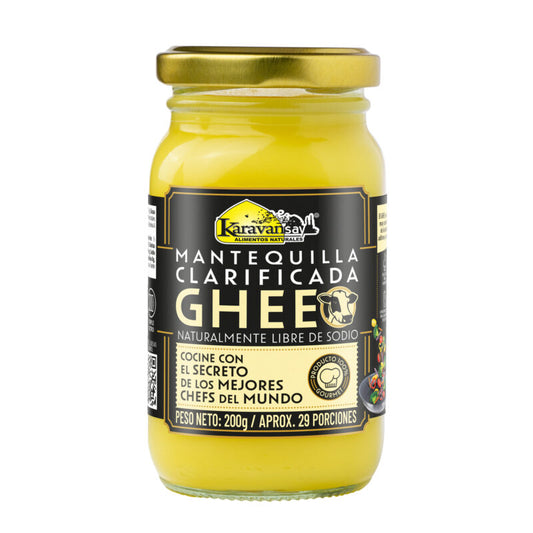 MANTEQUILLA CLARIFICADA GHEE 200 GRAMOS